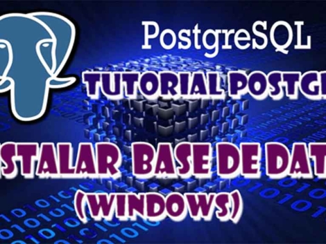 Instalar Postgres en Windows