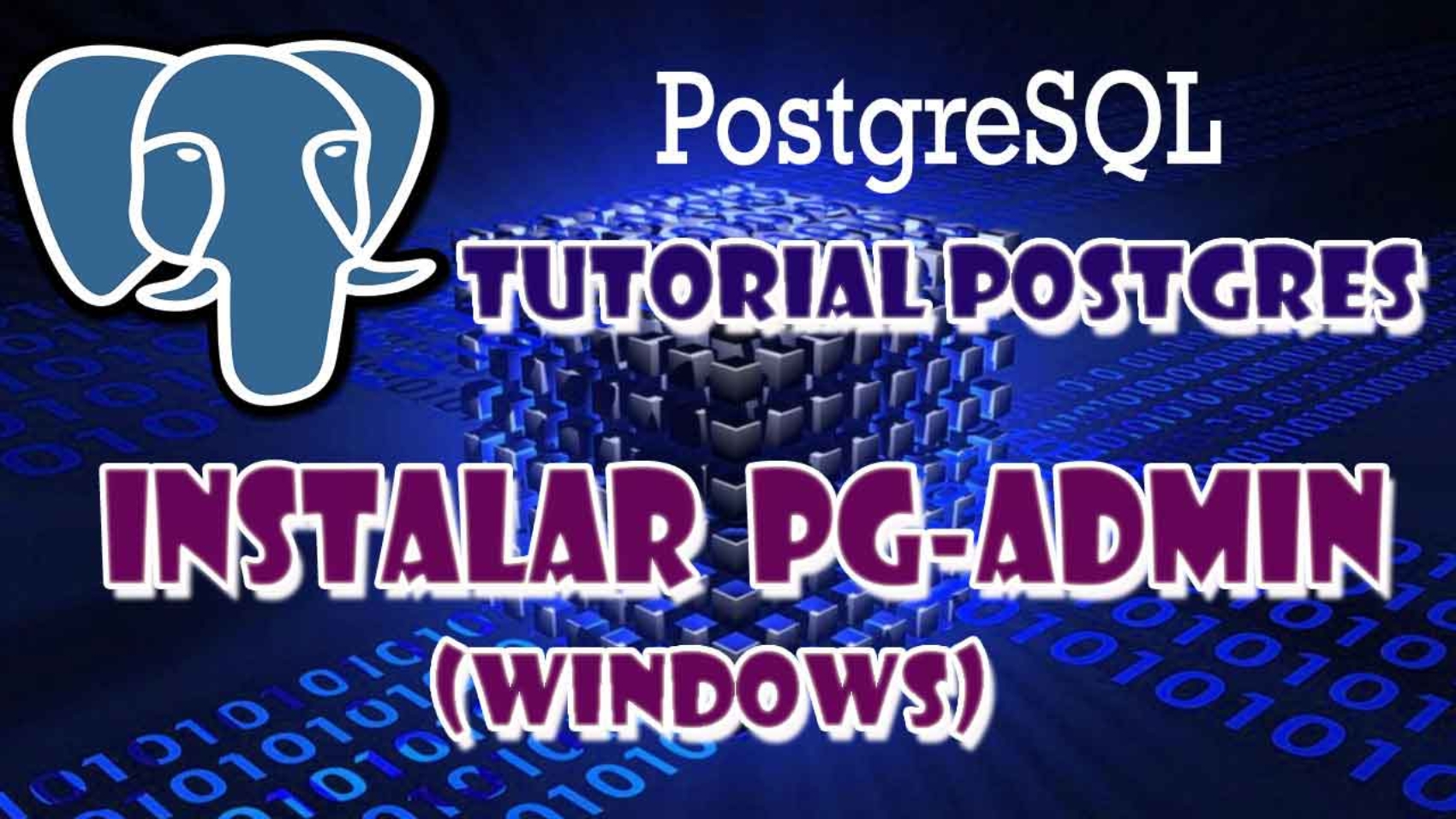 Instalar pgAdmin en windows