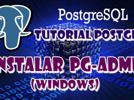 Instalar pgAdmin en windows