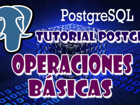 Operaciones basicas postgres