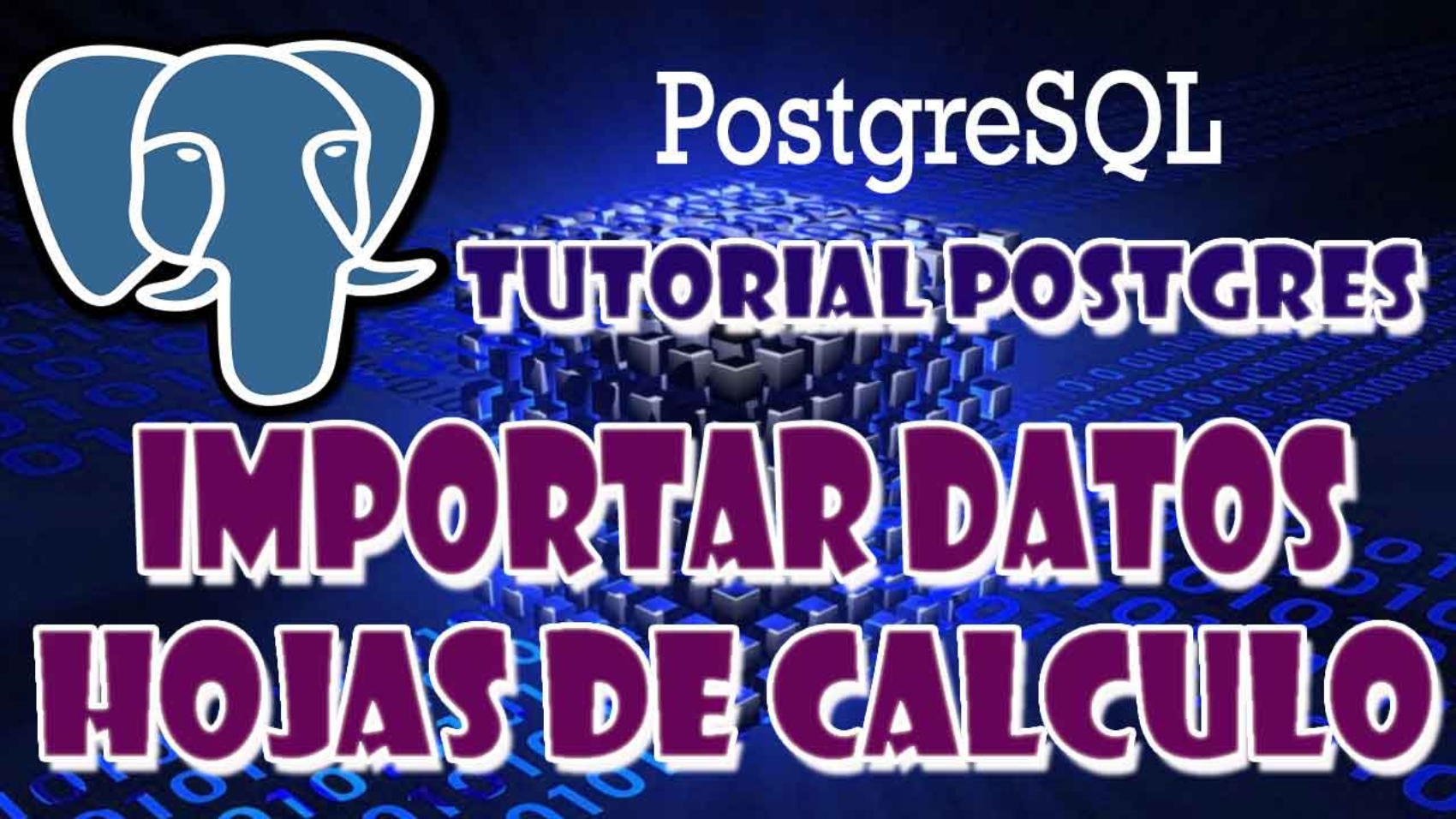 Importar datos de Excel a una tabla postgres