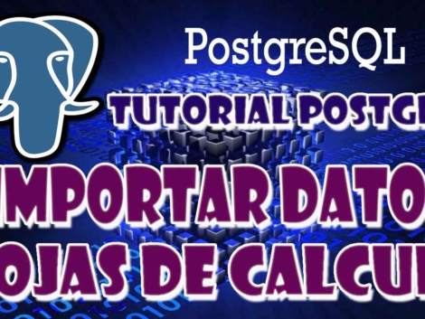 Importar datos de Excel a una tabla postgres